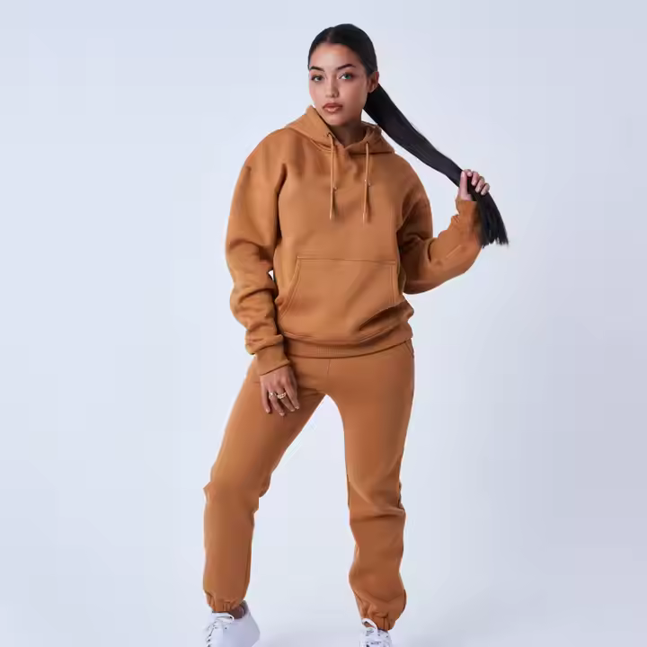 Cheap price high quality women sweat suits jogging suits new design women's tracksuits 2 piece set wholesale