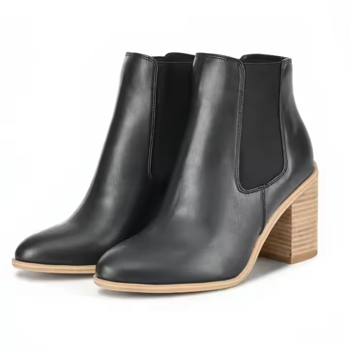 2024 High Quality Lady Boot Wholesale Pointed Toe Ankle Women'S Autumn Boots Smooth And Chunky Heel Thigh High Boots Women