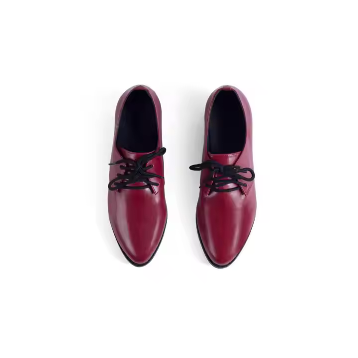 Stylist Oxford PU Premium Material Women Shoes, OEM available